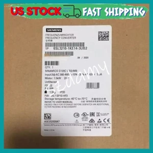 Nuevo Siemens 6SL3210-1KE14-3UB2 SINAMICS G120 6SL3 210-1KE14-3UB2 Envío rápido - Imagen 1 de 1