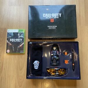 Call Of Duty Black Ops GEAR CRATE LIMITED EDITION Plus XBOX 360 Game - Game Used