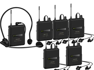 MTG-200 Sistema de Audio Guía Turístico Iglesias Visita a Fábrica con 5 Recibos - Imagen 1 de 12
