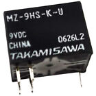1 szt. Przekaźnik elektromagnetyczny MZ-9HS-K-U 9VDC 5 pinów