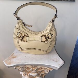 Hype Handbag  HORSEBIT Women Buttercream Pebble Leather Satchel Shoulder Bag