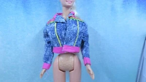Vintage 1990s Barbie Jeans Week-end Style Fashions #8223 Mattel - Jacket only - Bild 1 von 3