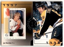 1998-99 Upper Deck Rookie Rewind Joe Thornton #19 Boston Bruins