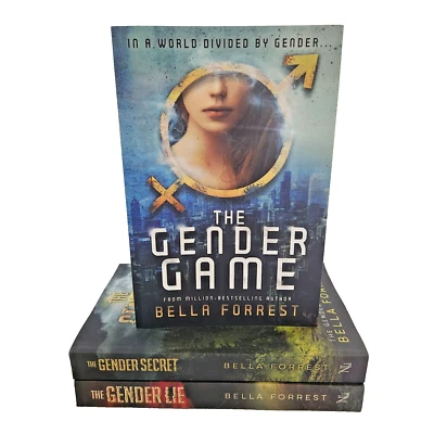 The Gender Game Lot Bella Forrest Set of 3 Dystopian Fiction Secret Lie  1 2 3 Foto 1 de 4