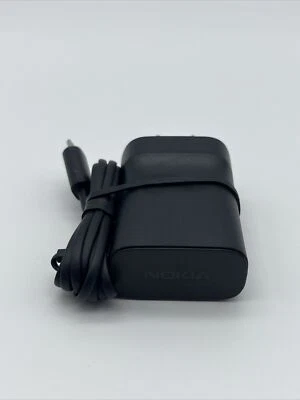 Cargador OEM Nokia Lumia AC-18U - Adaptador de CA Cargador Micro USB Enchufe de Pared Foto 1 de 3