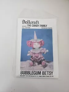 Vintage Uncut Dollcraft Candy Family Bubblegum Betsy Doll Pattern... - Picture 1 of 6