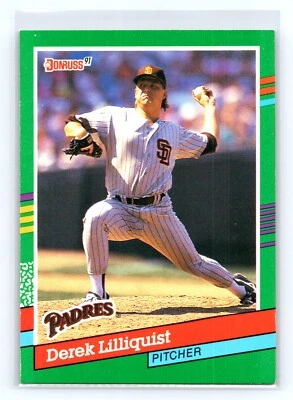 1991 Donruss #570a Derek Lilliquist - Image 1 of 2