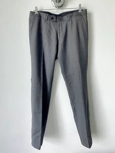Pantalones de lana a medida HAUTE raros para hombre hechos en Italia - Imagen 1 de 11