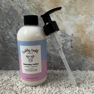 NEW Tubby Todd Bath Co Lavender + Rosemary Everyday Lotion with Pump 8.5 fl oz - Picture 1 of 9