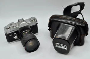 CÁMARA RÉFLEX DE COLECCIÓN CANON PELLIX QL 35MM CON LENTE 28-80MM NECESITA LIMPIEZA - Imagen 1 de 12