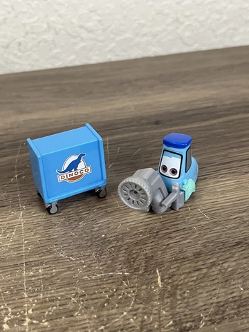 Disney Cars Guido Figure Blue Forklift Color Changers Shower Hose Nozzle Head Cover
