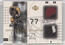 2001-02 Upper Deck Mask Collection Double /50 Ray Bourque #DP-RB Patch HOF