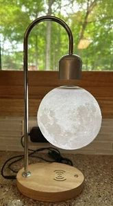 Magnetic Levitating Moon Lamp Beautiful Light For Office Home Power Source Inc. - Picture 1 of 9