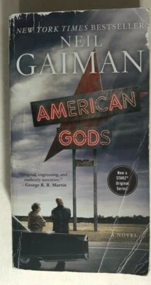 AMERICAN GODS by Neil Gaiman (2015) William Morrow paperback 1st Foto 1 de 3