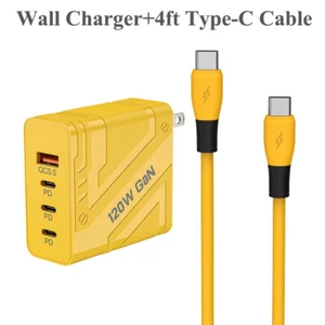 240W Super Fast Cable Type USB-C Wall Charger For Samsung S25 S24 Ultra S23 S22 - Picture 1 of 27