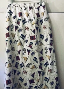 Cottage Tailor Long Skirt Flags of the World Original Owner - Picture 1 of 12