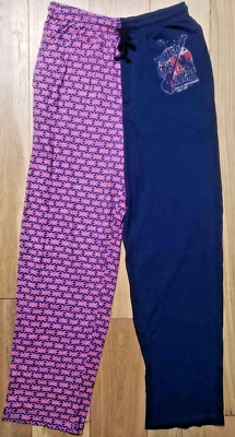 披头士 Hard Days Night Rock Roll 复古休闲裤 Ralph Marlin 全新 大号 — 第 1/4 张图片