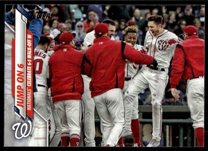 2020 Topps Update Jump on 6 (Trea Turner/Wilmer Difo) Washington Nationals #U-3