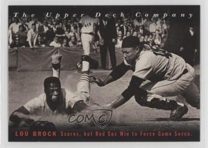 1994 Upper Deck All-Time Heroes Off the Wire Lou Brock #3 HOF