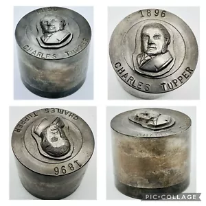 Charles Tupper 1896 Canadian Prime Minister Manufacturing Steel Hub Die Master - Picture 1 of 9