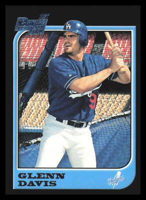 1997 Bowman Glenn Davis #434 RC Los Angeles Dodgers 4M - Image 1 of 2