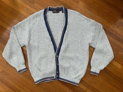 Cárdigan Auténtico Edición Años 90 Hecho en USA XL! Foto 1 de 4