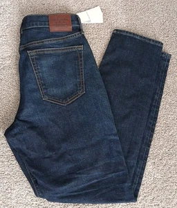 NEW ABERCROMBIE & FITCH Signature Stretch Athletic Slim Jeans 32x32 Retail $80! - Picture 1 of 5
