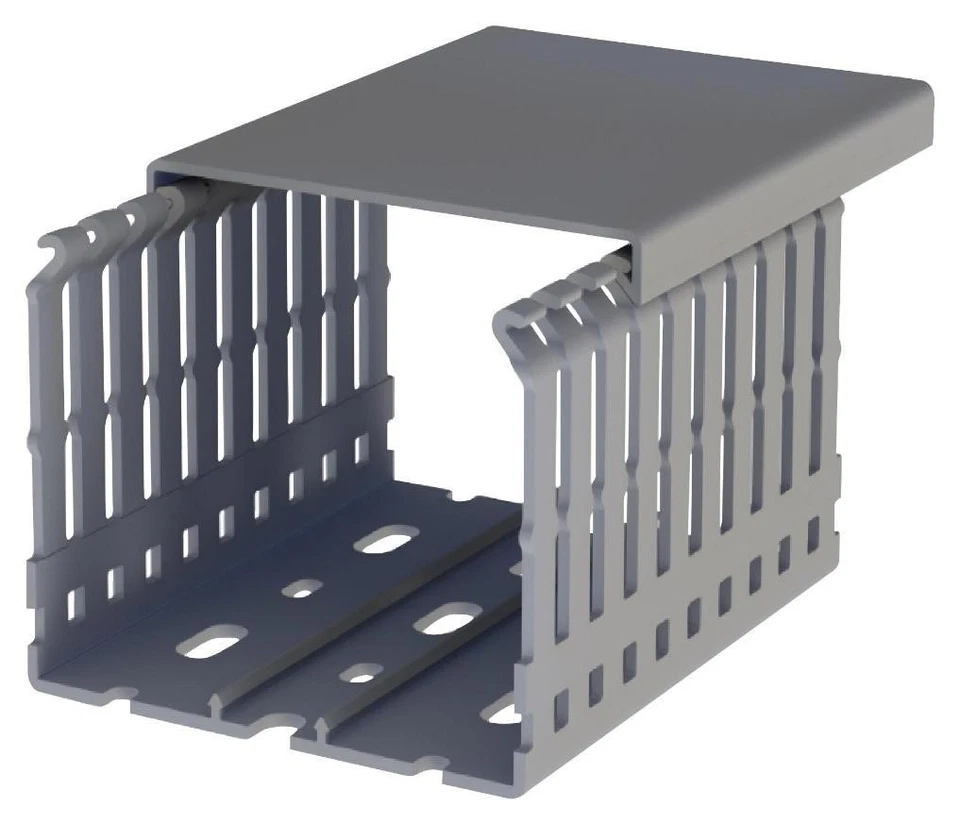 Conducto De Cableado PVC, 80x60mm, 2m, Gris - 1SET411022R0000 - Imagen 1 de 1