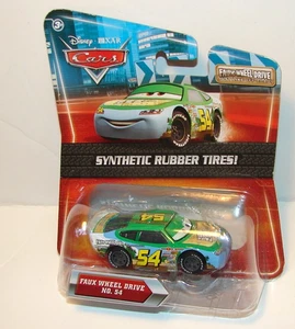 2010 Disney Pixar Cars Kmart Synthetik Gummi Reifen FAUX WHEEL DRIVE Nr. 54 Neu in Verpackung - Bild 1 von 4
