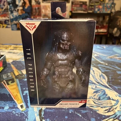 Figura de acción MISP NECA Ultimate EMISSARY PREDATOR II película de terror alienígena 7" 2019 Foto 1 de 4