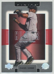Torii Hunter 2003 Upper Deck Finite /1999 #54 Minnesota Twins - Picture 1 of 2