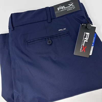RLX Ralph Lauren Golf Shorts Navy Blue Classic Fit 9” Inseam Men's Size 40 NEW - Image 1 of 4