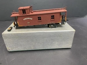 Vintage Japan MESSING HO SCALE STEEL CABOOSEVirginian 313 bemalt in Box lesen 994 - Bild 1 von 12