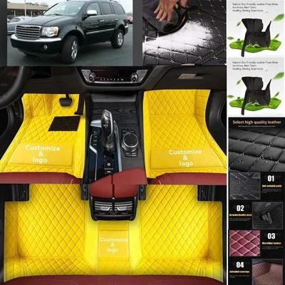 For Chrysler Aspen Car Floor Mats Luxury Waterproof Liners Carpets Cargo Custom Foto 1 de 4