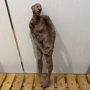 Antique Grotesque Terracotta Torso Object 15inch - Picture 1 of 9