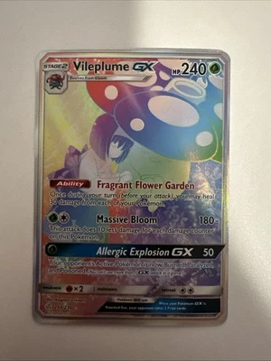 Vileplume GX (Secret) 250/236 Sm-Cosmic Eclipse Holo Foto 1 de 4