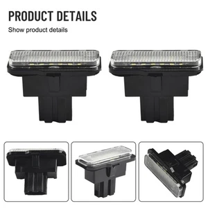 Lamp License Plate Light Car No Error 2pcs set New High Quality Practical - Picture 1 of 12