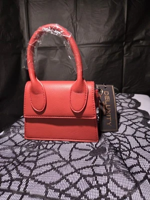 Mini Bolso Bandolera Cartera Deluxity Los Angeles con Cadena Dorada Nuevo con Etiquetas Foto 1 de 4