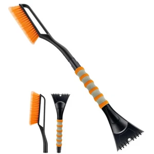 2 IN 1 Car Snow Brush Snow Brush And Detachable Ice Scraper Car Snow Scraper - Picture 1 of 13