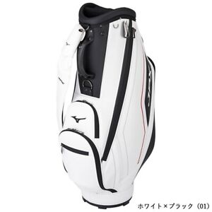 MIZUNO Cart Caddy Bag Men's JPX Limited 9.5 x 47 inches 3.5 kg White x Black
