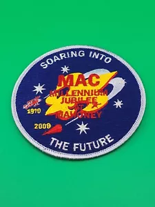 MAC Millennium Jubilee At Mahoney 2000 Aufsteigen in die Zukunft Patch Scouts NEU - Bild 1 von 2