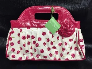 Vera Bradley Purse Handbag Got It Handled Make Me Blush Pink Flowers Purse - Picture 1 of 10