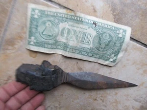 Rare WWI German ACTUAL BATTLEFIELD EXPLODED SHRAPNEL Trench Art, Combat - Bild 1 von 9