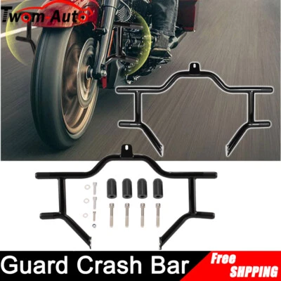 Передняя защита двигателя от аварии для Harley Touring Road Glide 1,25 дюйма 2009-24 - Изображение 1 из 4