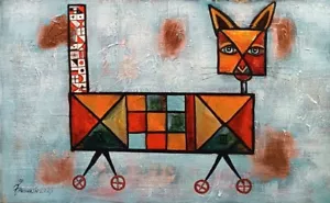 Gemälde ORIGINAL Öl Leinwand Moderne Zeitgenössische Kunst Abstrakt von Pronkin 2025 R - Bild 1 von 7