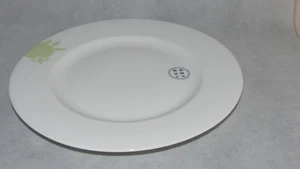 Dibbern fine Bone China Asia Dekor Blüte grün Speiseteller 26,5 cm Top Zustand - Bild 1 von 2