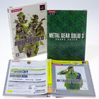 Metal Gear Solid 3 Snake Eater Box Ps2 Sony Japan Import Playstation 2 Ntsc-J