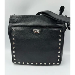 Brighton Pretty Tough Royce Black Cross Body Orgnizer New - Picture 1 of 5