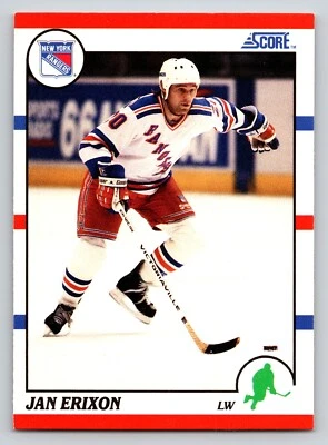 Trade Card 1990 Score Hockey Jan Erixon #272 NHL New York Rangers - Image 1 of 2