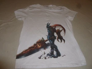 BANDAI NAMCO SOUL CALIBUR II GAME SHIRT SIZE S WHITE PROMO XBOX PS1 LOOTCRATE - Picture 1 of 5